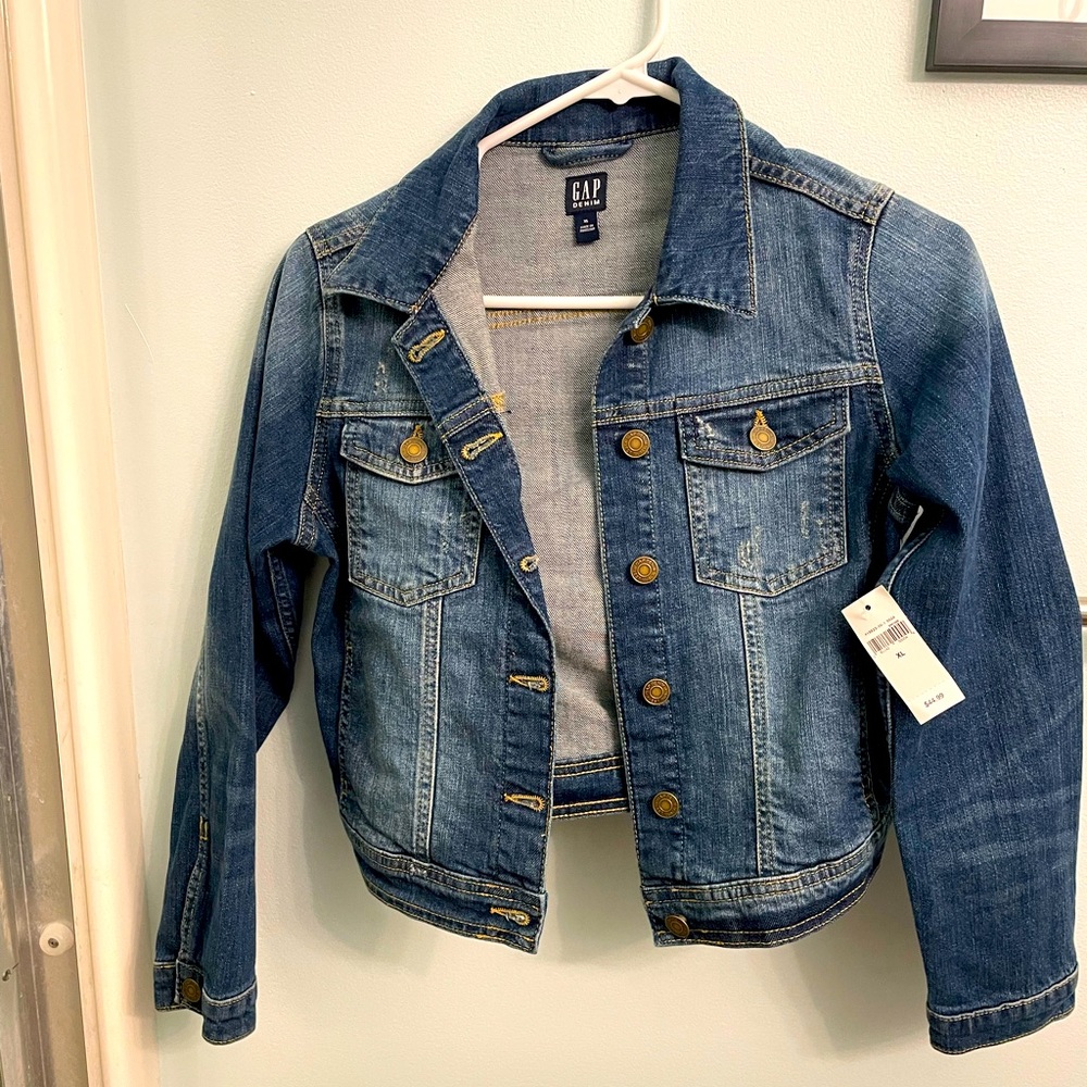 GAP jean jacket, never worn